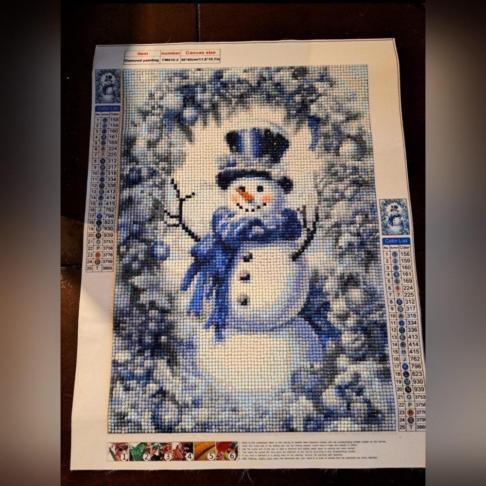 Completed Diamond Painting